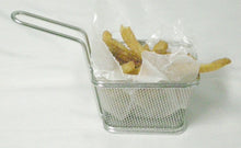 Load image into Gallery viewer, Mini Baskets in Stainless Steel (for fries, appetizers)