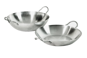 Paella Pans in Stainless Steel
