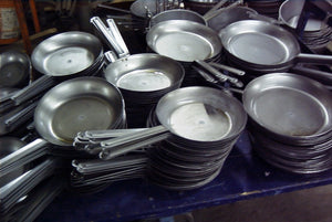 Fry Pans / Sautee Pans in Carbon Steel (black steel)